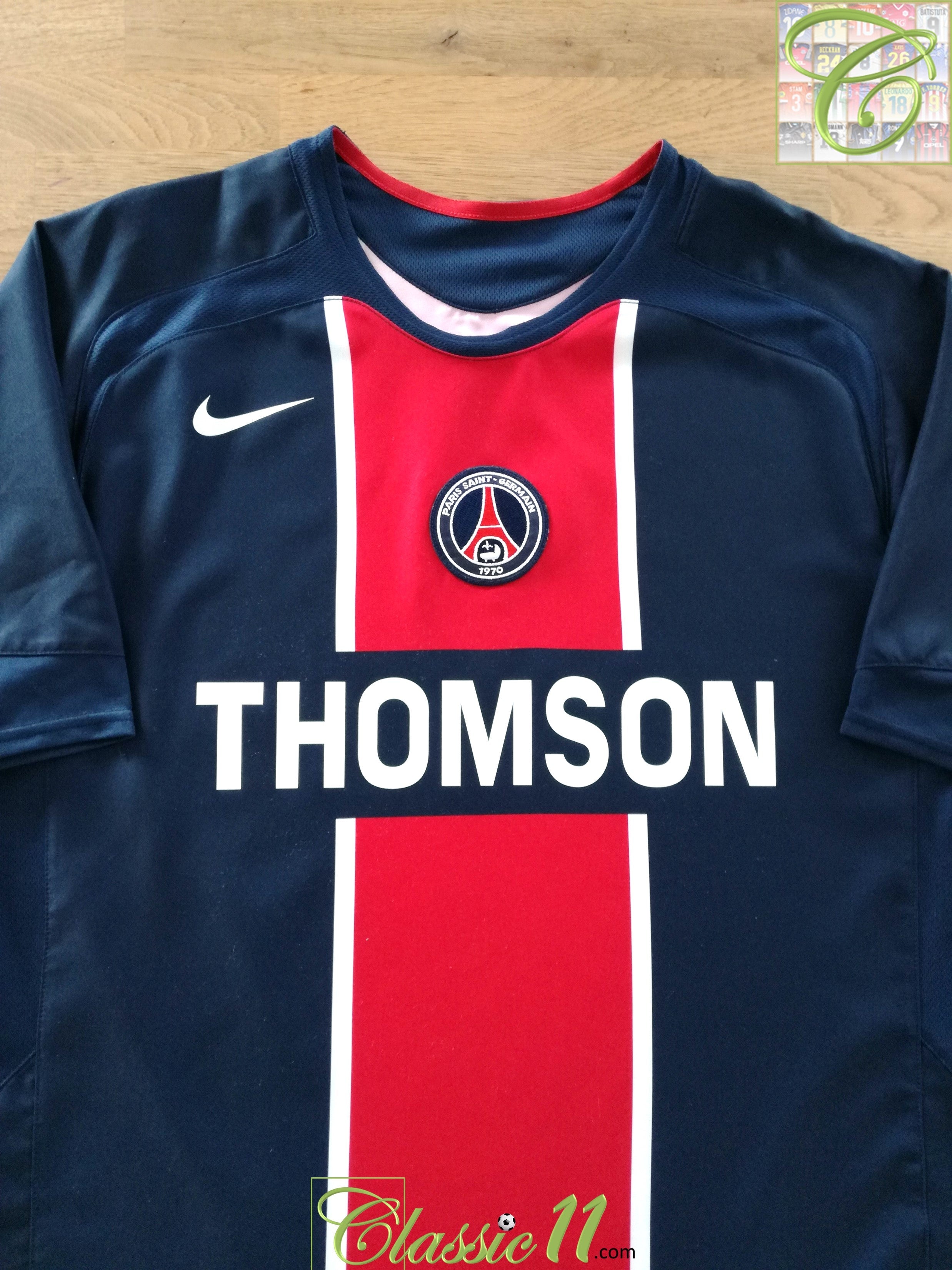 2005/06 PSG Home Football Shirt