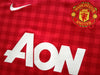 2012/13 Man Utd Home Football Shirt (XXL)