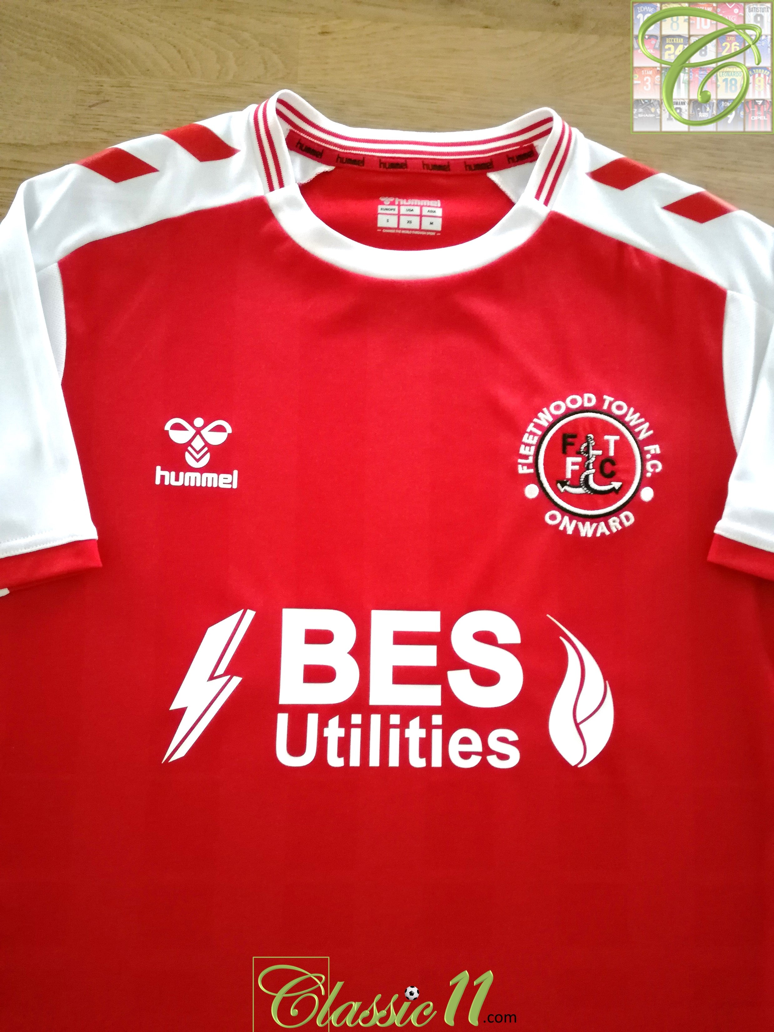 2022/23 Fleetwood Town Home Football Shirt