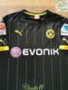 2014/15 Borussia Dortmund Away Bundesliga Football Shirt Bender #6 (XL)
