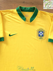 2006/07 Brazil Home Football Shirt