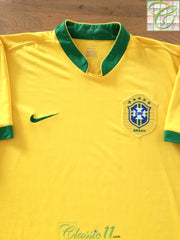 2006/07 Brazil Home Football Shirt