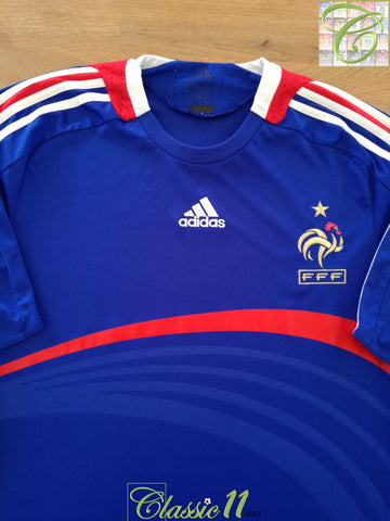 2007/08 France Home Football Shirt (M)