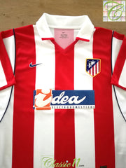 2001/02 Atlético Madrid Home Football Shirt