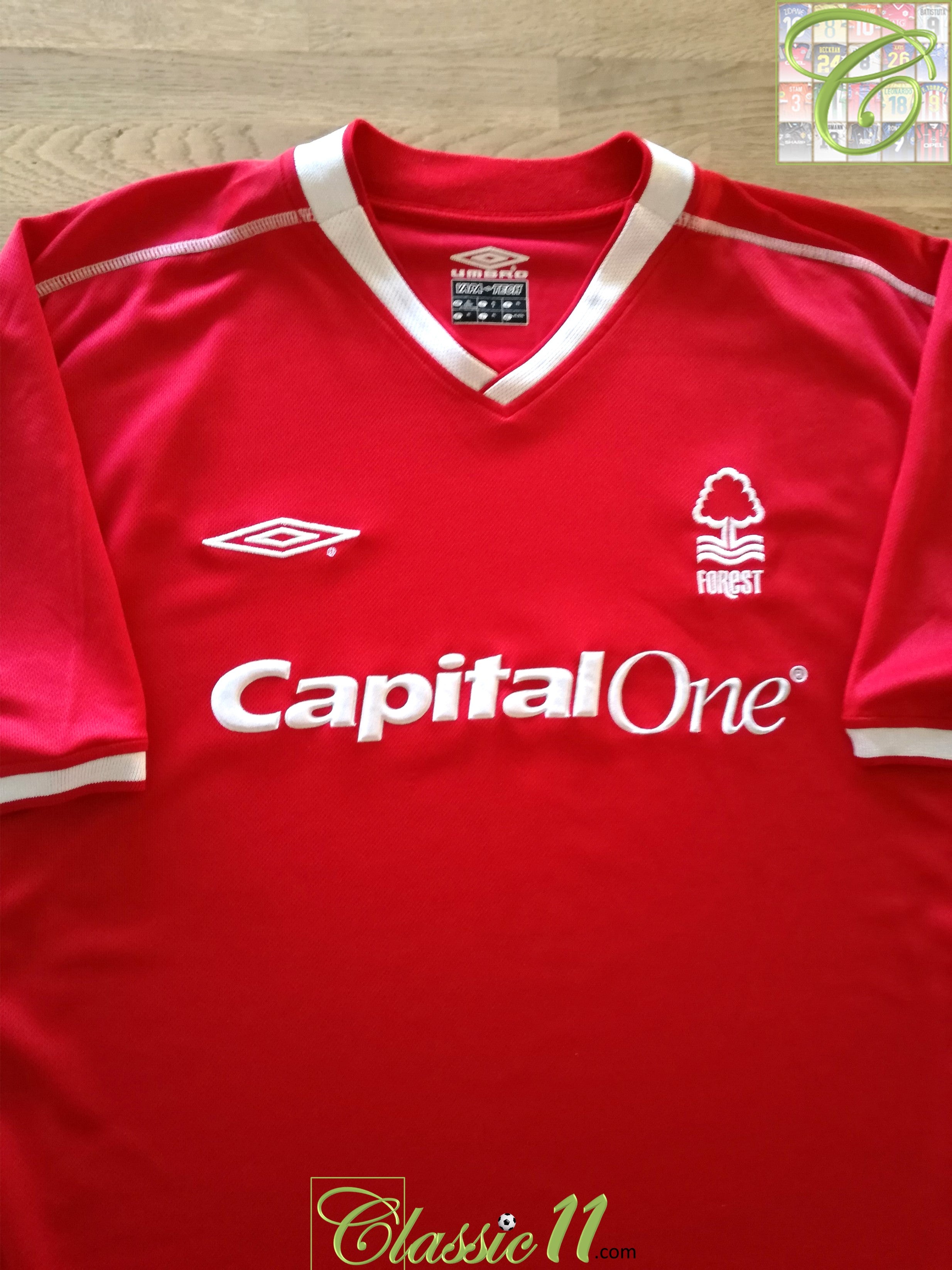 2003/04 Nottingham Forest Home Football Shirt (XL)