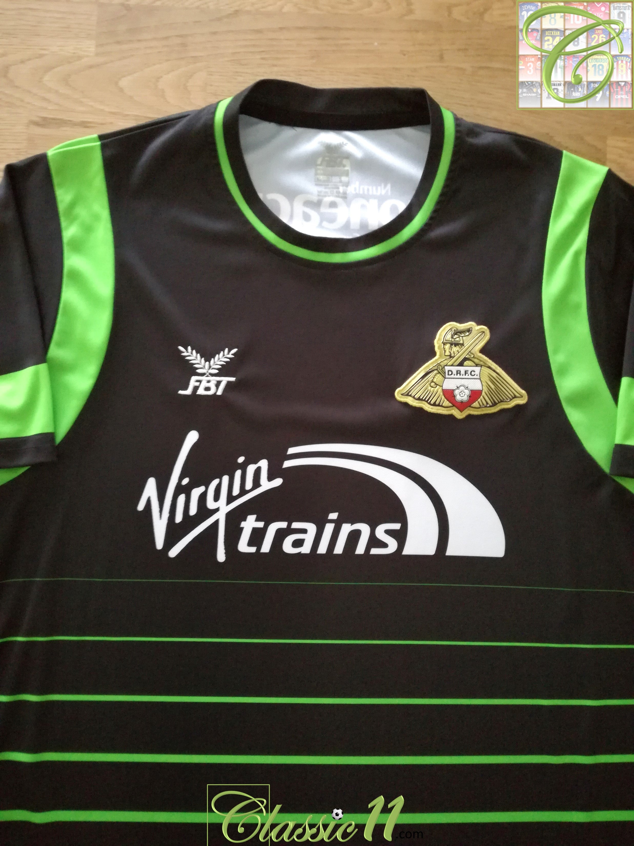 2017/18 Doncaster Rovers Away Football Shirt