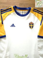 2002/03 Sweden Away Football Shirt