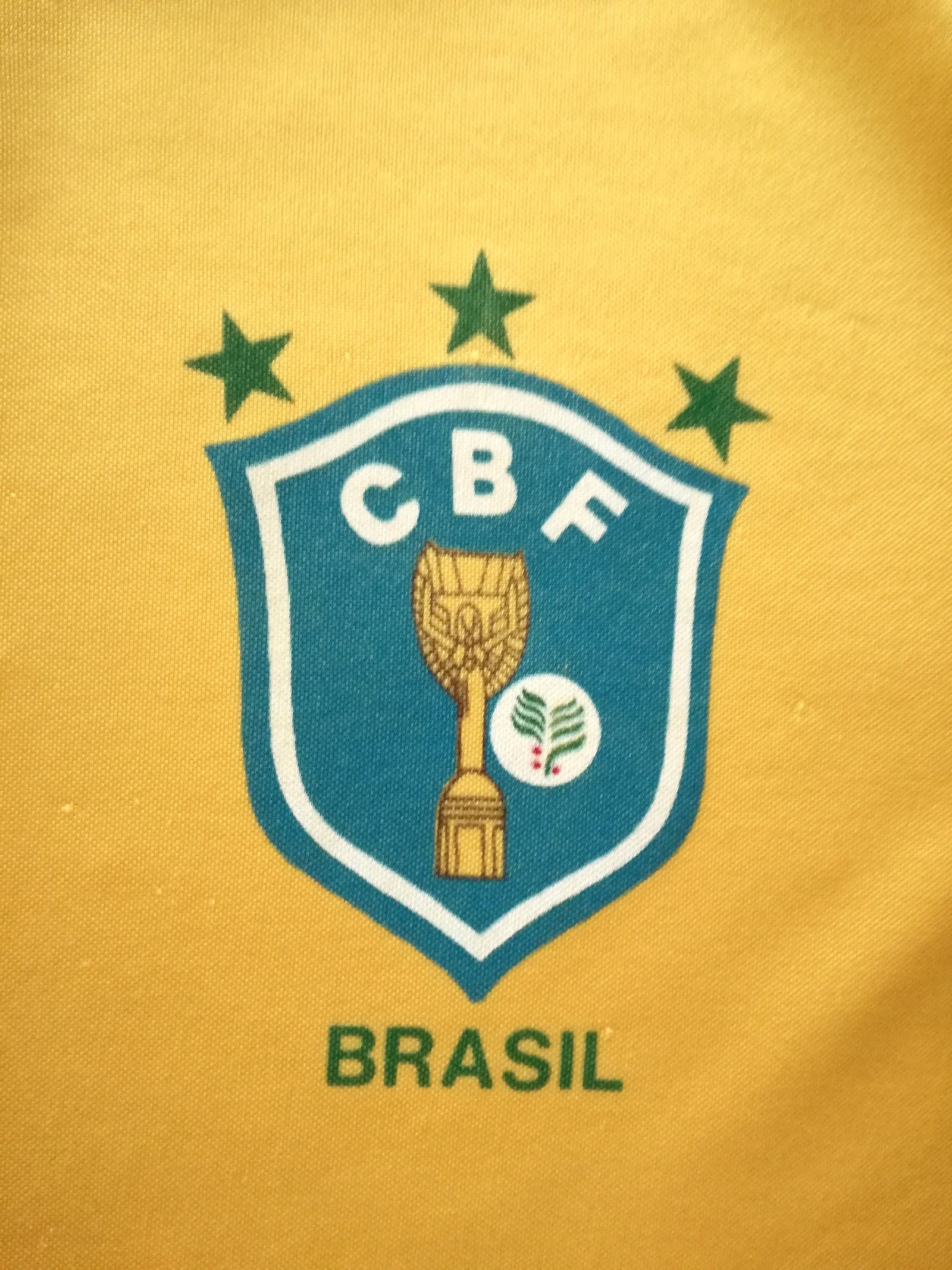 1988/89 Brazil Home Football Shirt (M)