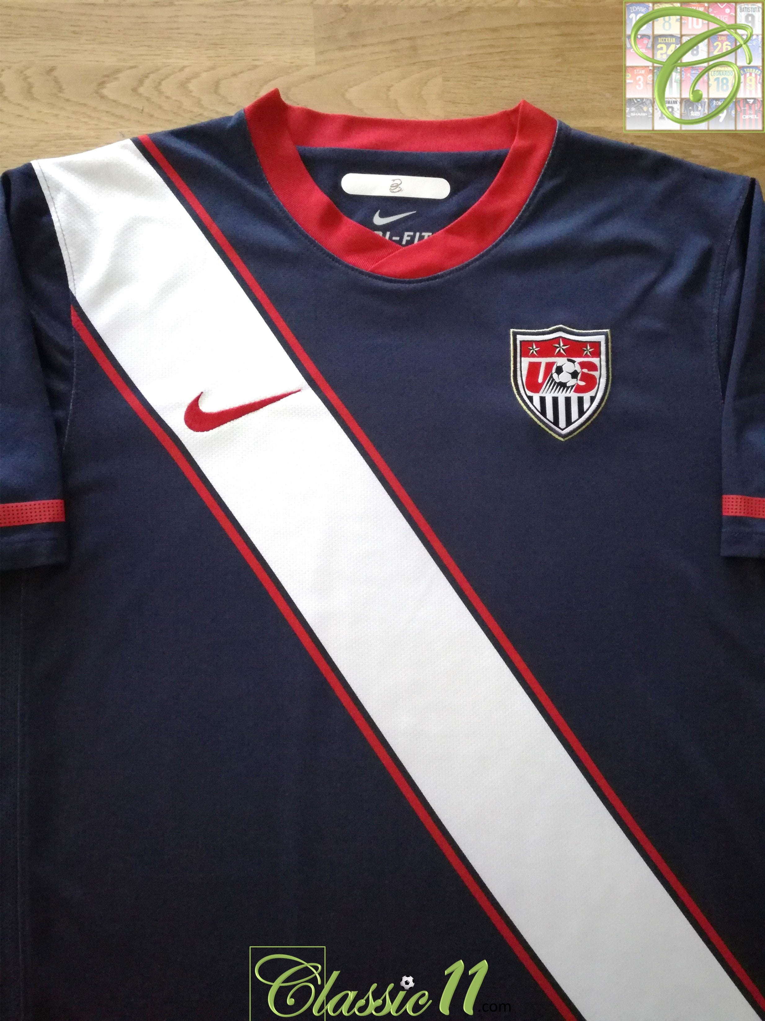 2010/11 USA Away Football Shirt