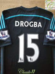 2014/15 Chelsea 3rd Premier League Football Shirt Drogba #15