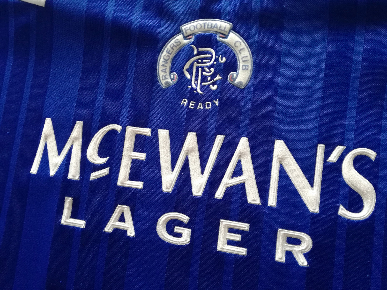 1992/93 Rangers Home Football Shirt (L)