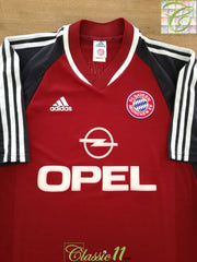2001/02 Bayern Munich Home Football Shirt