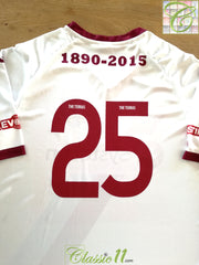 2015/16 Weymouth 3rd 125th Anniversary Football Shirt #25