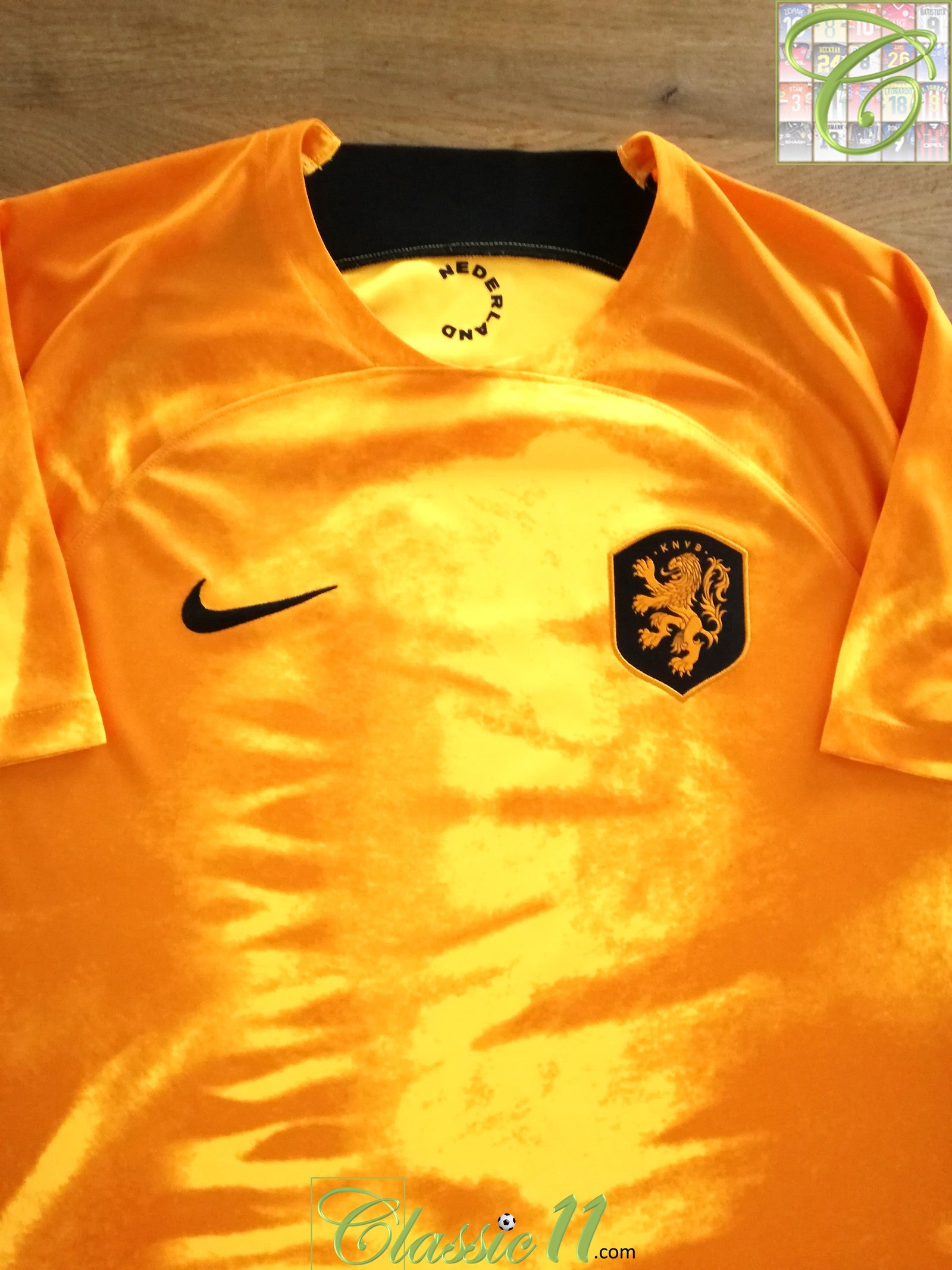 2022/23 Netherlands Home Football Shirt