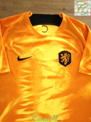 2022/23 Netherlands Home Football Shirt