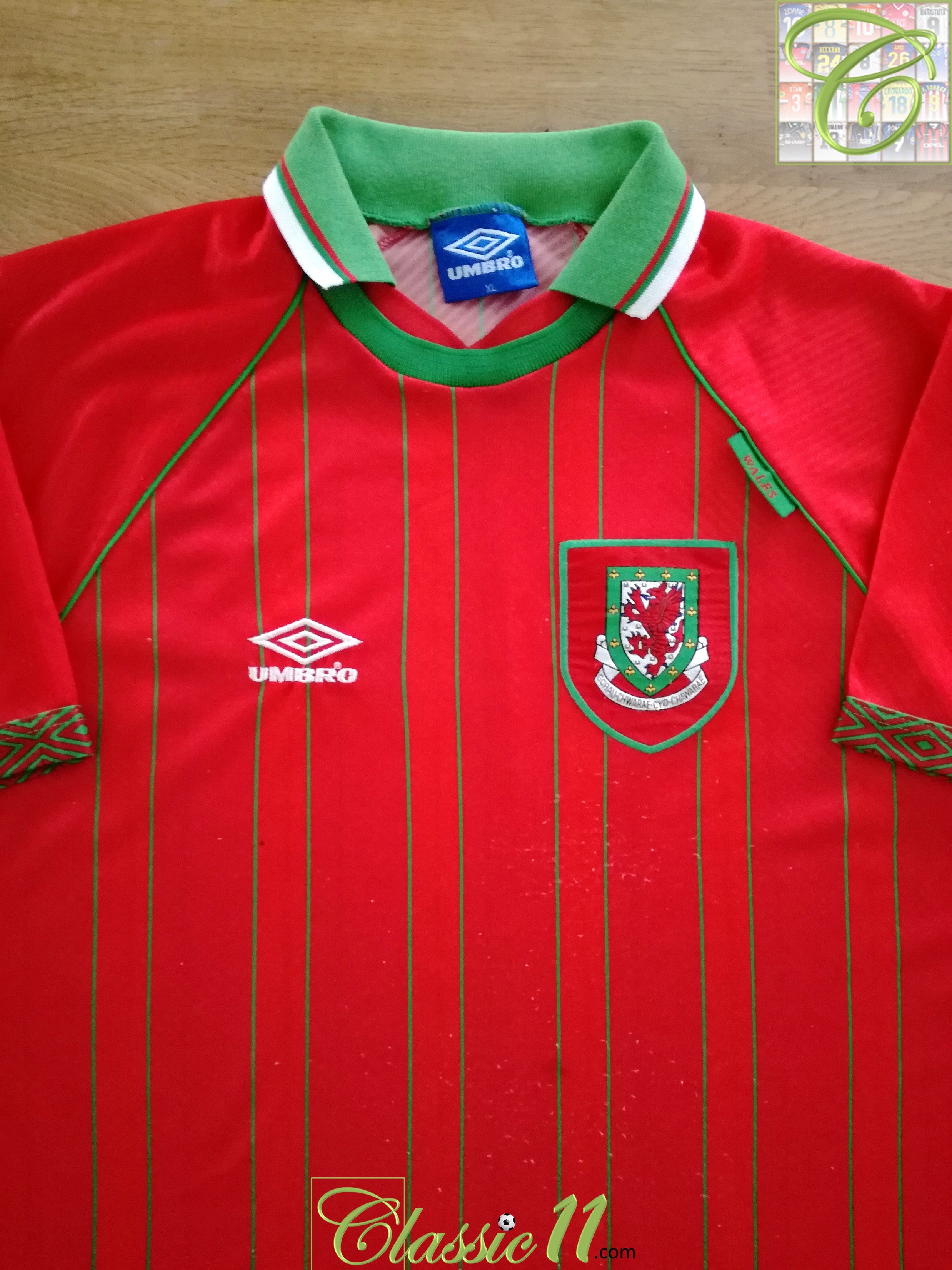 1994/95 Wales Home Football Shirt