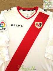 2017/18 Rayo Vallecano Home La Liga Long Sleeve Football Shirt