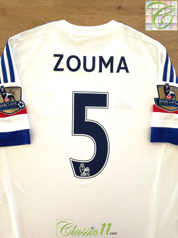 2015/16 Chelsea Away Premier League Football Shirt Zouma #5