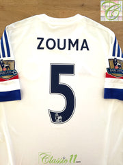 2015/16 Chelsea Away Premier League Football Shirt Zouma #5