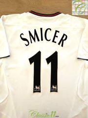 2003/04 Liverpool Away Premier League Football Shirt Smicer #11
