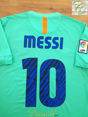 2010/11 Barcelona Away La Liga Football Shirt Messi #10