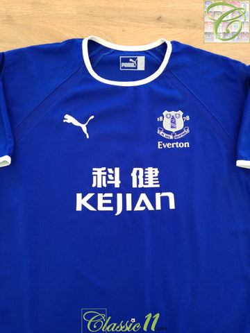 2003/04 Everton Home Football Shirt