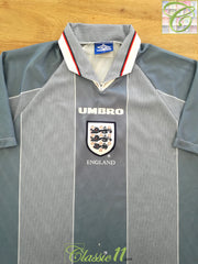 1996/97 England Away Football Shirt