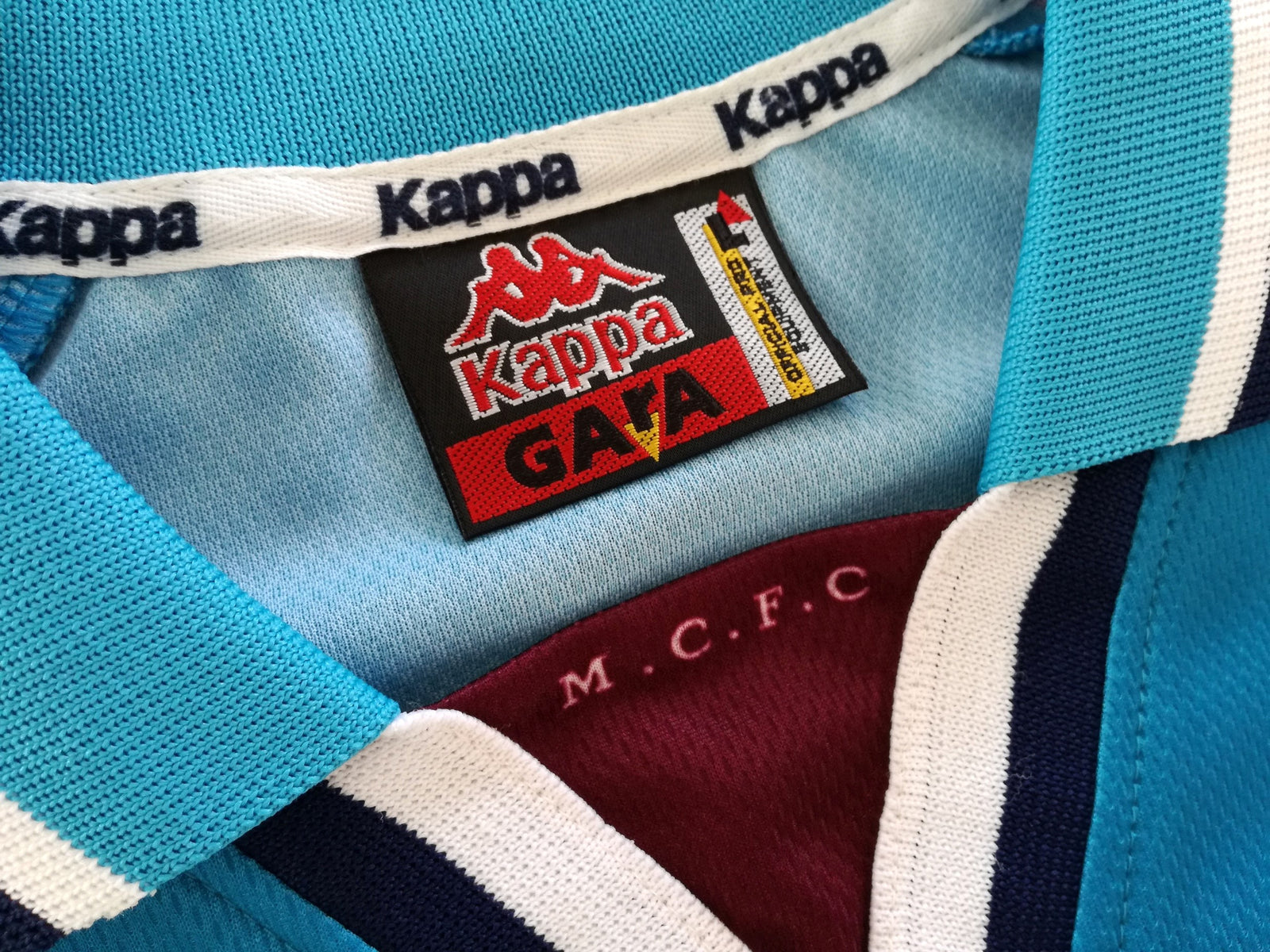 1997/98 Man City Home Football Shirt (L)