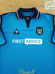 2002/03 Man City Home Football Shirt