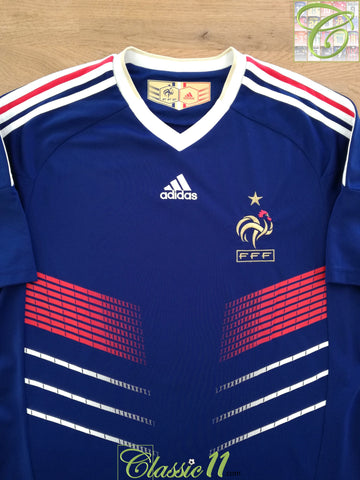 2009/10 France Home Football Shirt