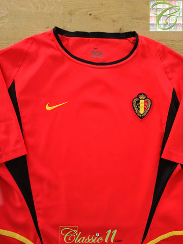 2002/03 Belgium Home Football Shirt