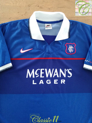 1997/98 Rangers Home Football Shirt (L)