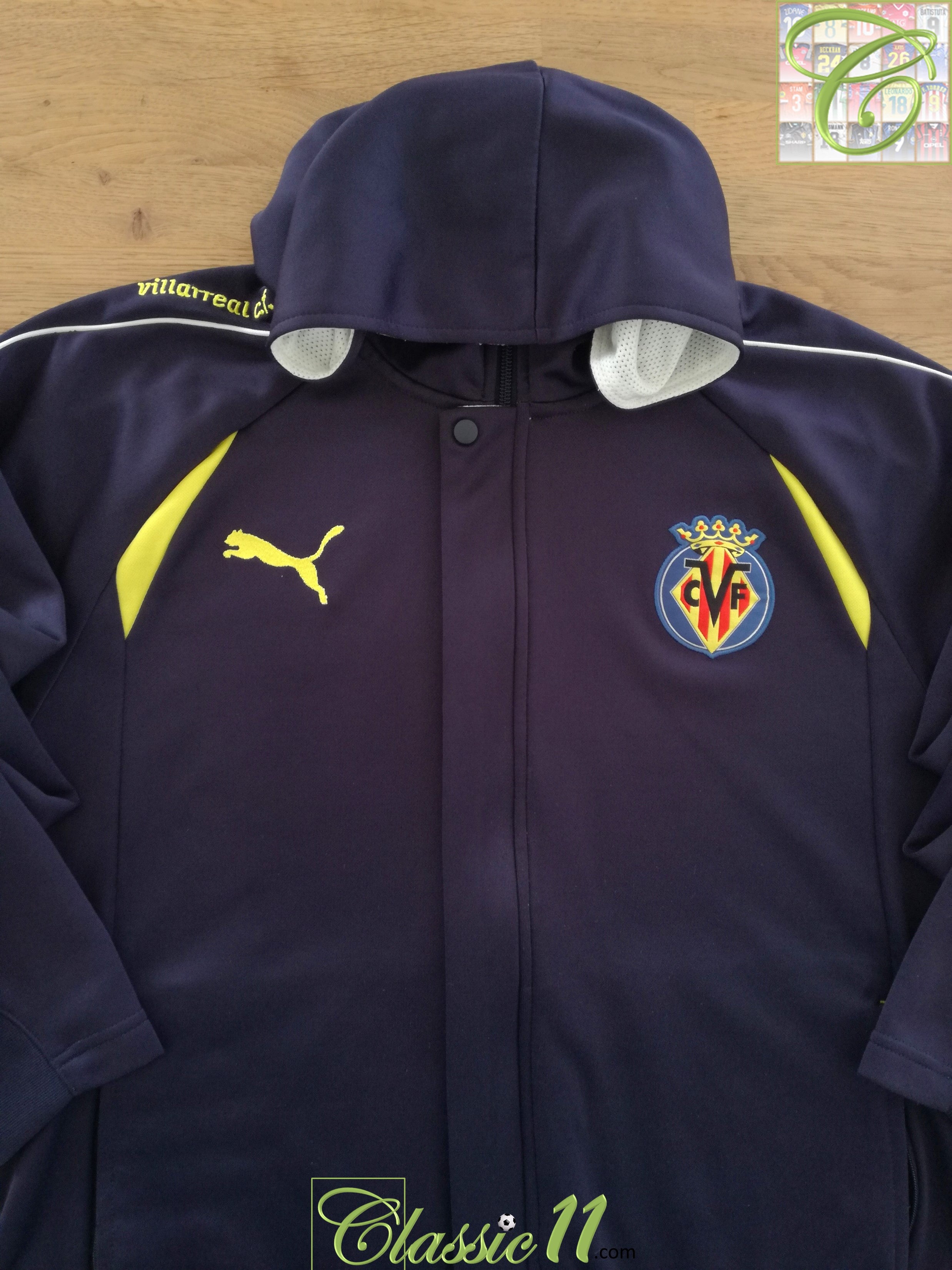 2010/11 Villarreal Hooded Top