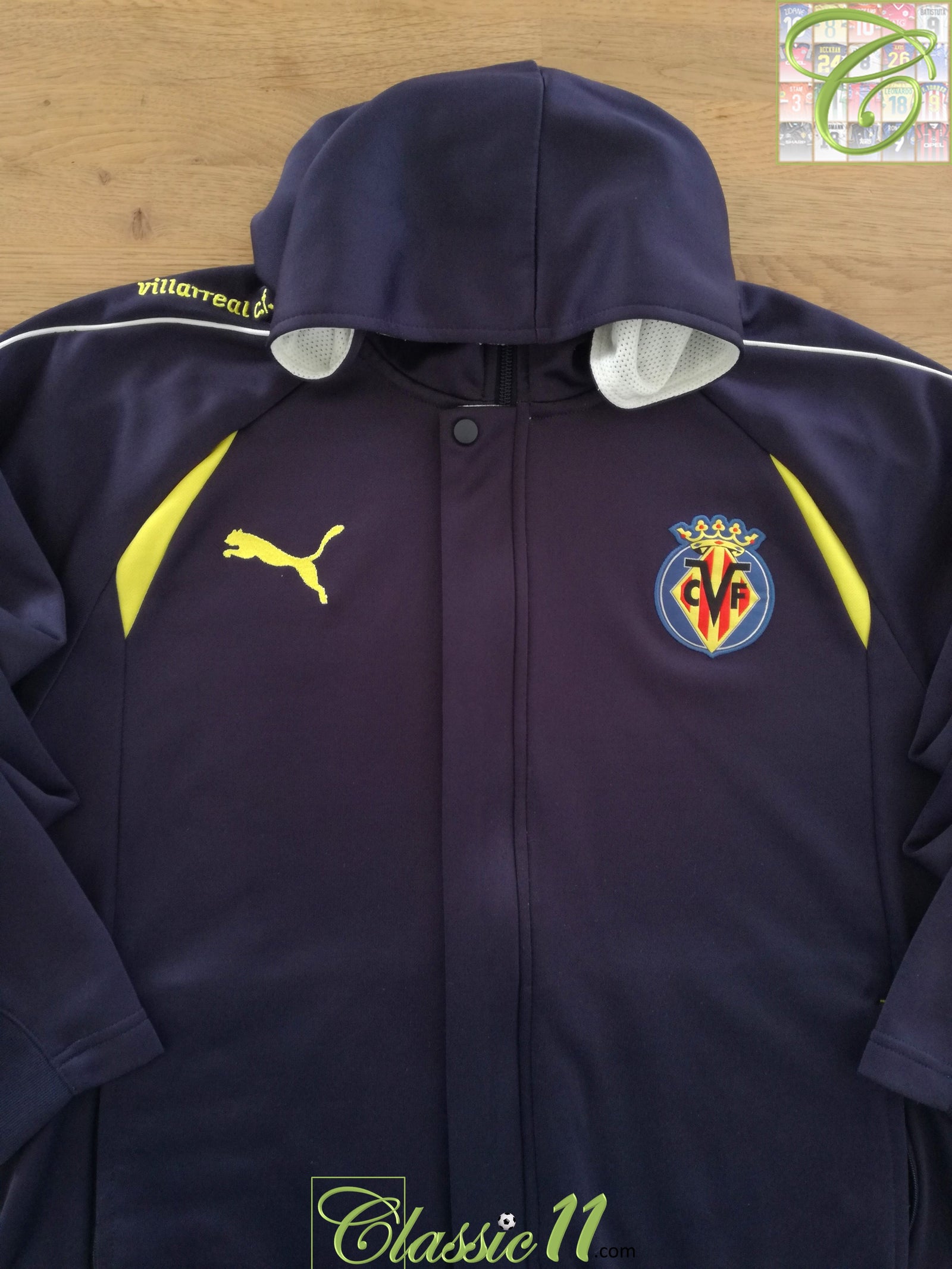 2010/11 Villarreal Hooded Top