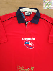 2000/01 Chile Home Football Shirt