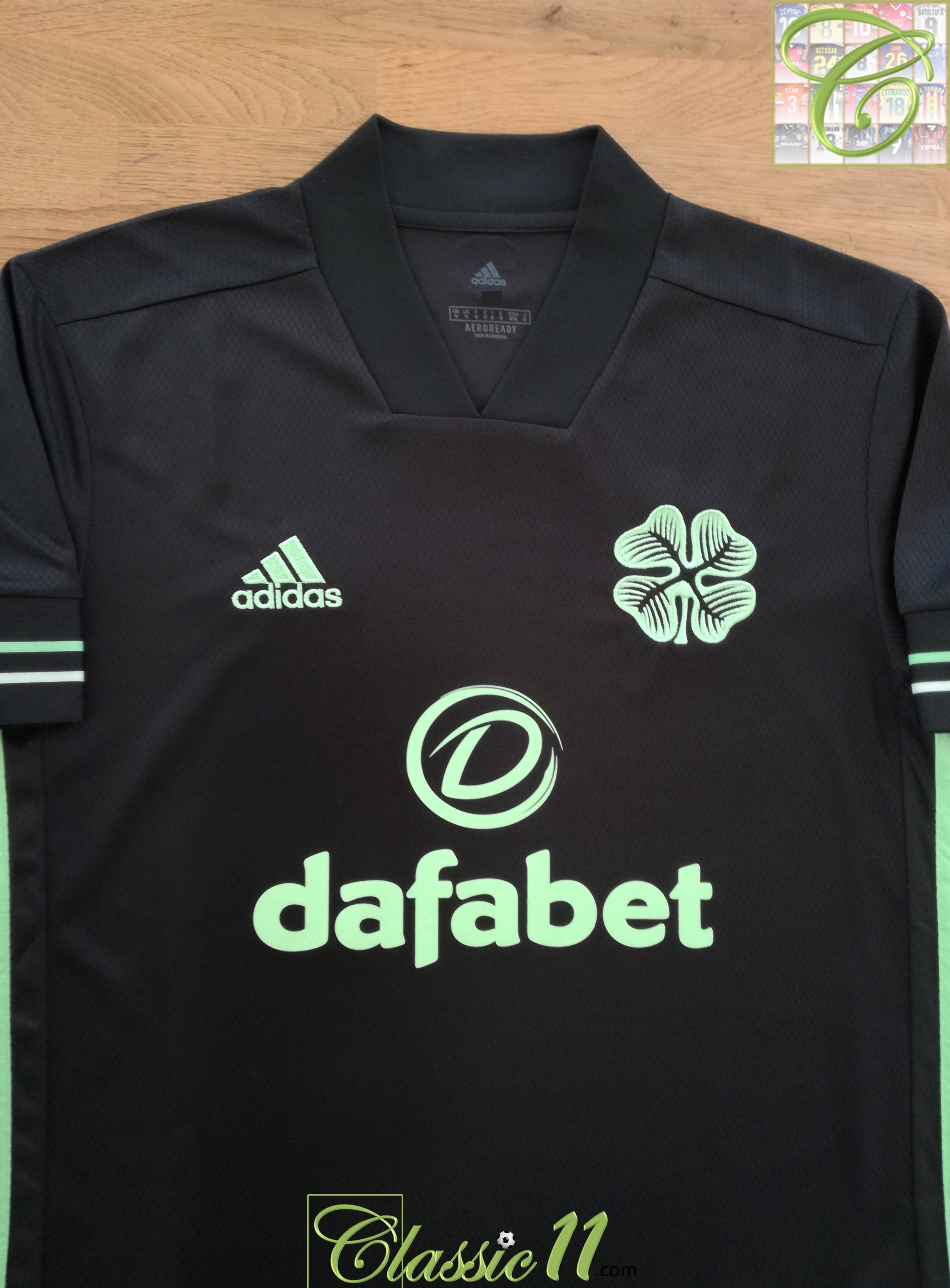 2020/21 Celtic 3rd Football Shirt Old Adidas Soccer Jersey