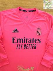 2020/21 Real Madrid Away Authentic Long Sleeve Football Shirt