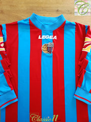 2008/09 Catania Home Long Sleeve Football Shirt