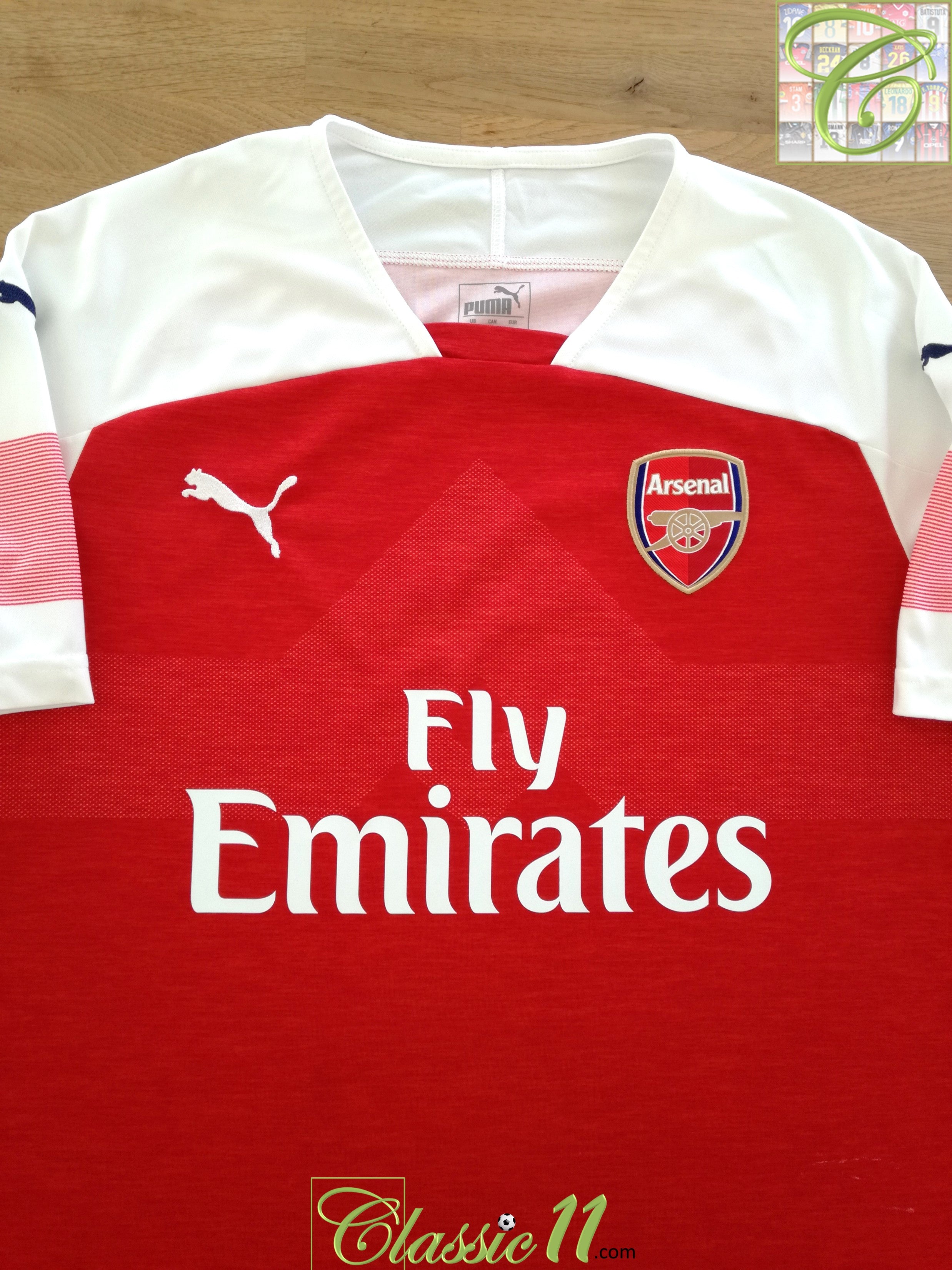 2018/19 Arsenal Home Football Shirt
