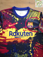 2019/20 Barcelona Pre-Match Football Shirt