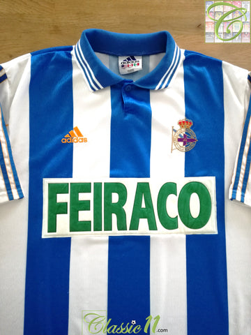 1998/99 Deportivo La Coruña Home Football Shirt