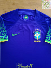 2022/23 Brazil Away Football Shirt