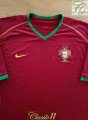 2006/07 Portugal Home Football Shirt