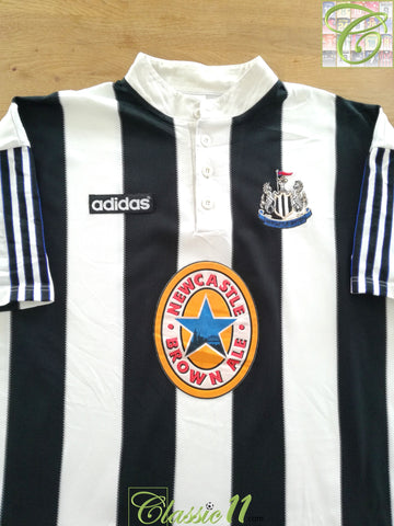 1995/96 Newcastle United Home Football Shirt