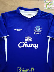 2005/06 Everton Home Football Shirt