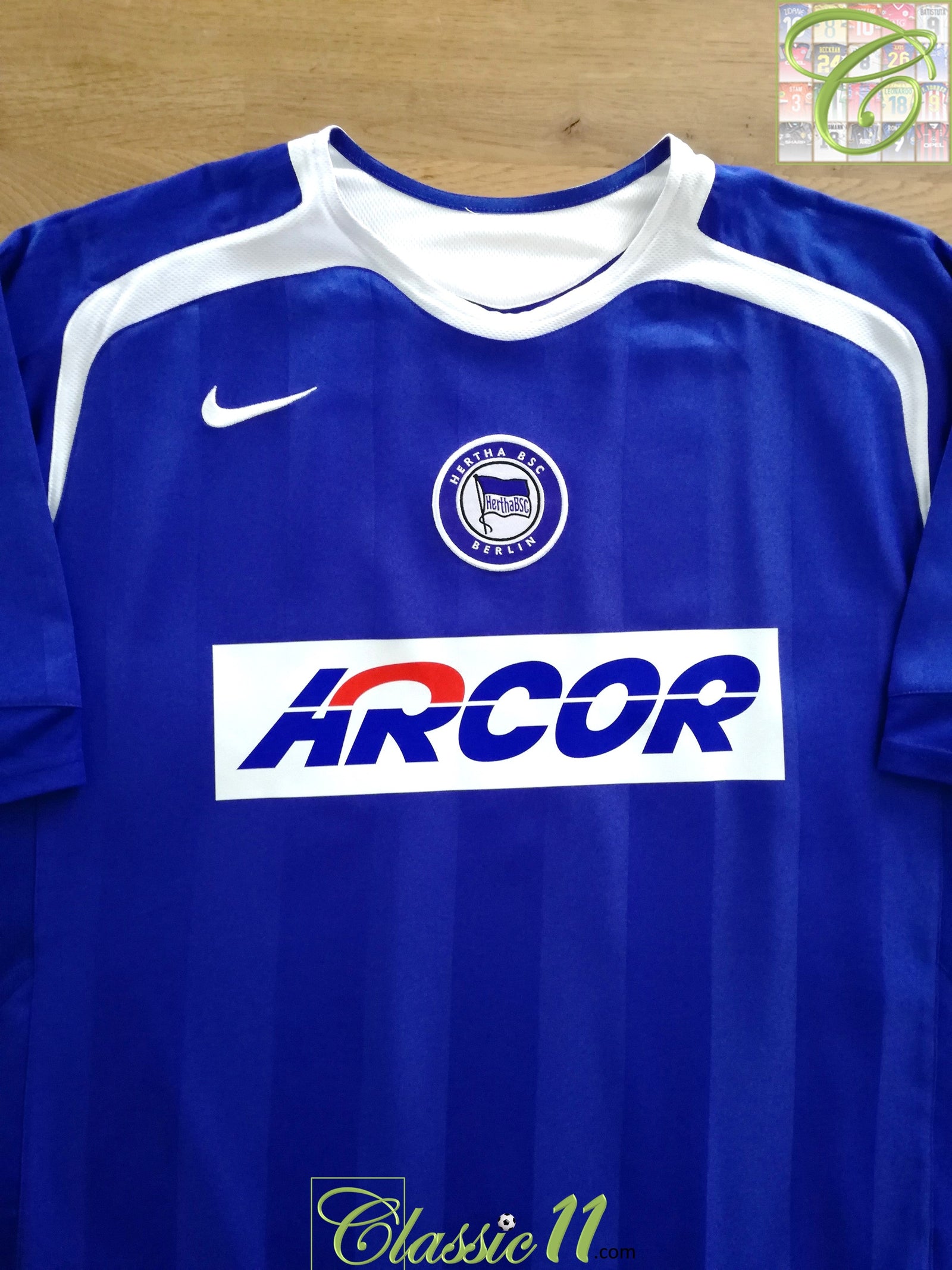 2005/06 Hertha Berlin Home Football Shirt