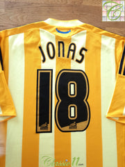 2009/10 Newcastle Utd Away Football League Shirt Jonas #18