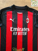 2020/21 AC Milan Home Football Shirt Ibrahimović #11 (XL)