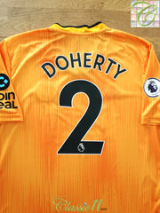 2019/20 Wolves Home Premier League Football Shirt Doherty #2 (L) *BNWT*