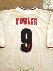 1996/97 Liverpool Away Football Shirt Fowler #9